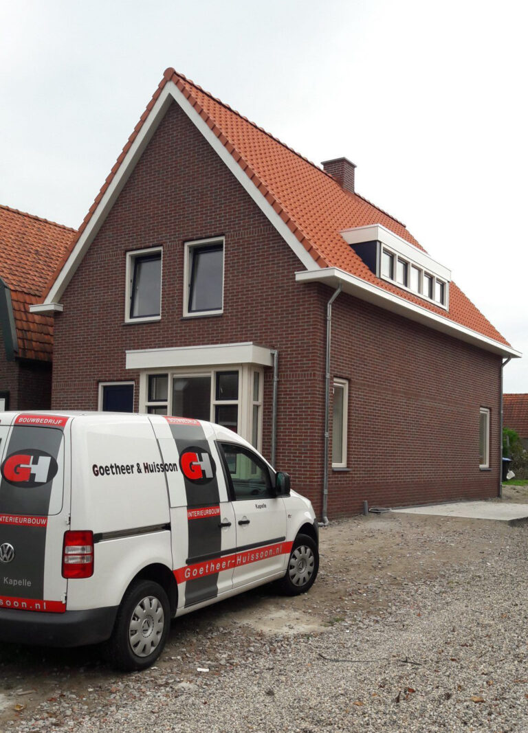 Nieuwbouw moderne jaren 30 woning te Kapelle